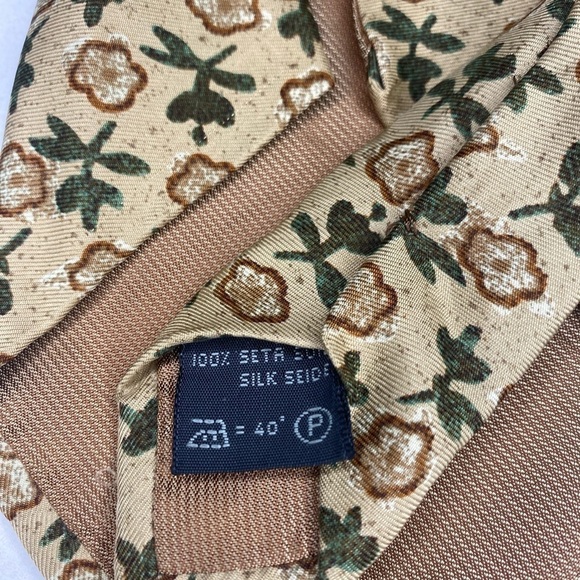 Gritti by Ermenegildo Zegna 100% silk necktie - Picture 2 of 3